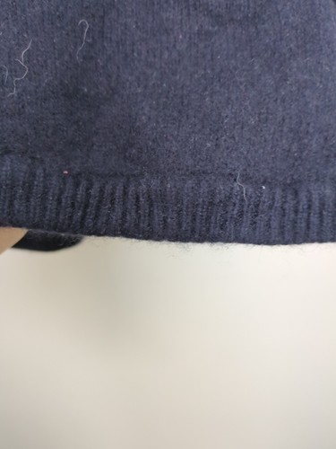 Chinti und Parker Gr. M 100% Kaschmir Navy Rundhals Pullover Reitsport Country  - Bild 10 von 14