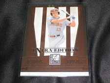 DREW STUBBS ROOKIE LEGEND LIMITED EDITION AUTHENTIC BASEBALL CARD RARE /1500