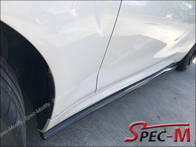 R1 Carbon Fiber Side Skirts Extension Lip For 2014+ F22 M235i M240i Local Pick