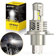 H4 HS1 HB2 LED Motorcycle Headlight Bulb 1500LM 6000K 18W High Low Beam Lamp 12V