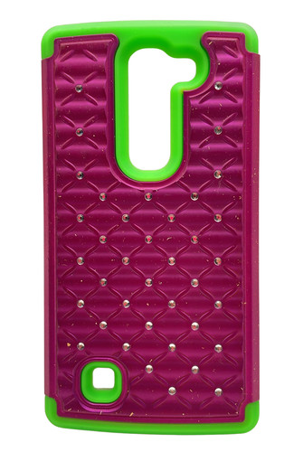 Fondina Cintura In Nylon Con Clip In Metallo Girevole Per LG G8x Thinq 2019