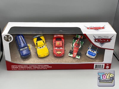 DISNEY PIXAR CARS 5 Pack-PORTO CORSA RACE W/Clutch Foster & Frank