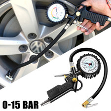 Profi Druckluft Reifenfüller Geeicht Reifenfüllpistole Manometer Luftdruckprüfer