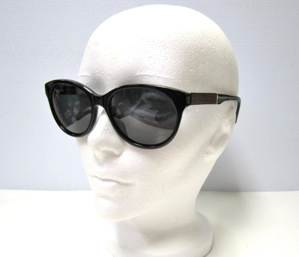 Shwood Eyewear Experiment with Nature Handcrafted Sunglasses Black/Wood Black - Image 3 of 4