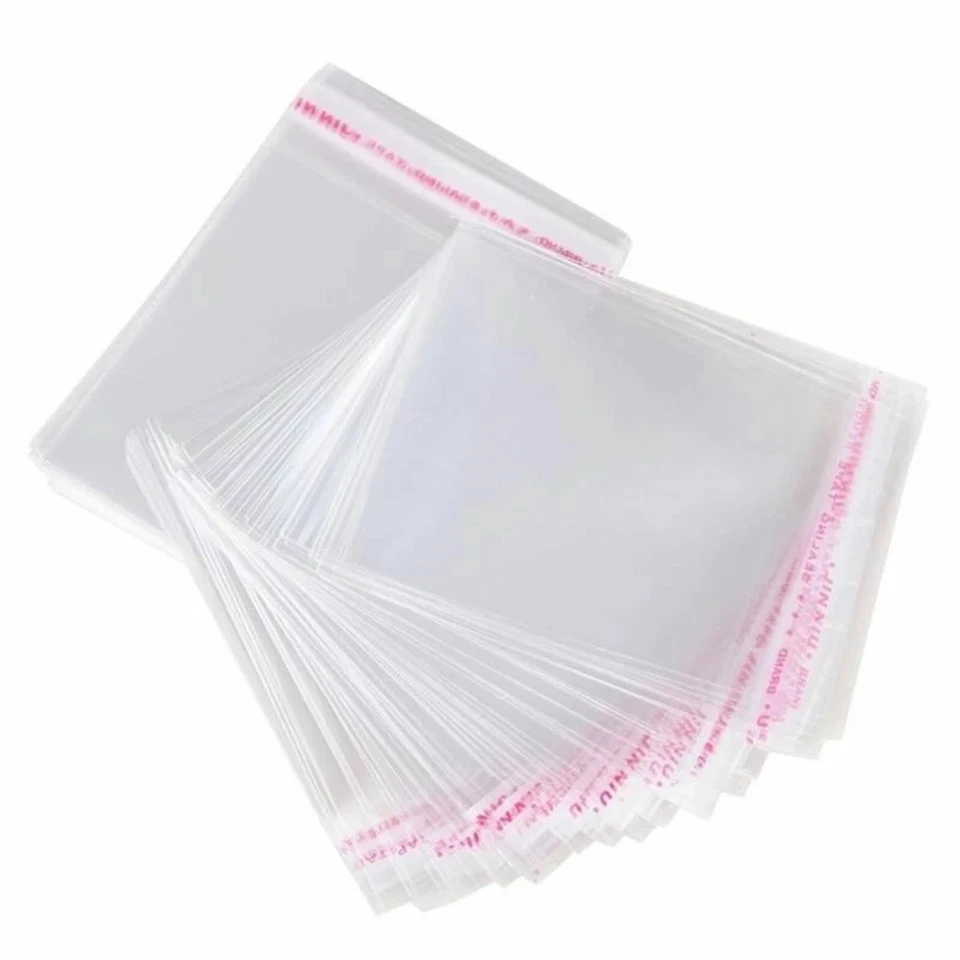 ❤ Clear Cellophane CELLO BAGS Self Seal For Wax Melts Gifts Party CARDS Sweets ❤
