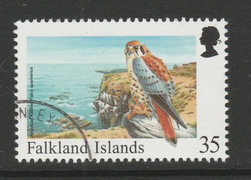 Falkland Islands 1998 35p Rare birds ex booklet SG 818 Fine used. - Afbeelding 1 van 1
