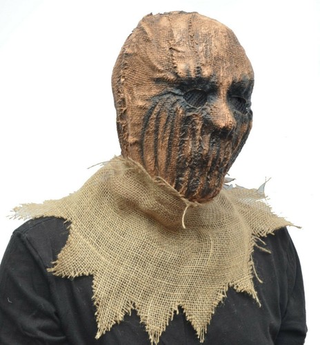 Halloween Scarecrow Mask Costume Latex Realistic Mask Scary Adult Men's - Picture 14 of 42