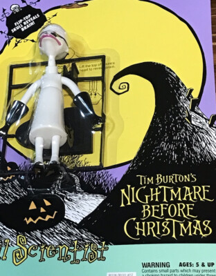 Tim Burton's Nightmare Before Christmas Evil Scientist Toy 1993