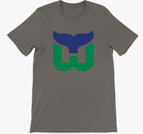 Hartford Whalers Throwback Retro Tshirt NHL Hockey Shirt 4colors Shirt - Picture 8 of 8