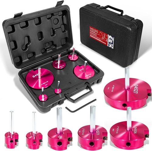 6PCS PVC Pipe Reamer Kit Fitting Socket Saver SCH Plumbing Tools for 1/2" Drills