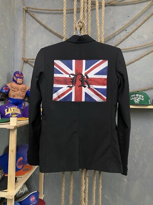 John Richmond Women Balzer Womens Size M  Great Britain Flag 