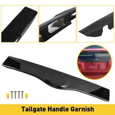 UPGRADED Tailgate Liftgate Handle Garnish For 04-09 Toyota Prius Smooth Black