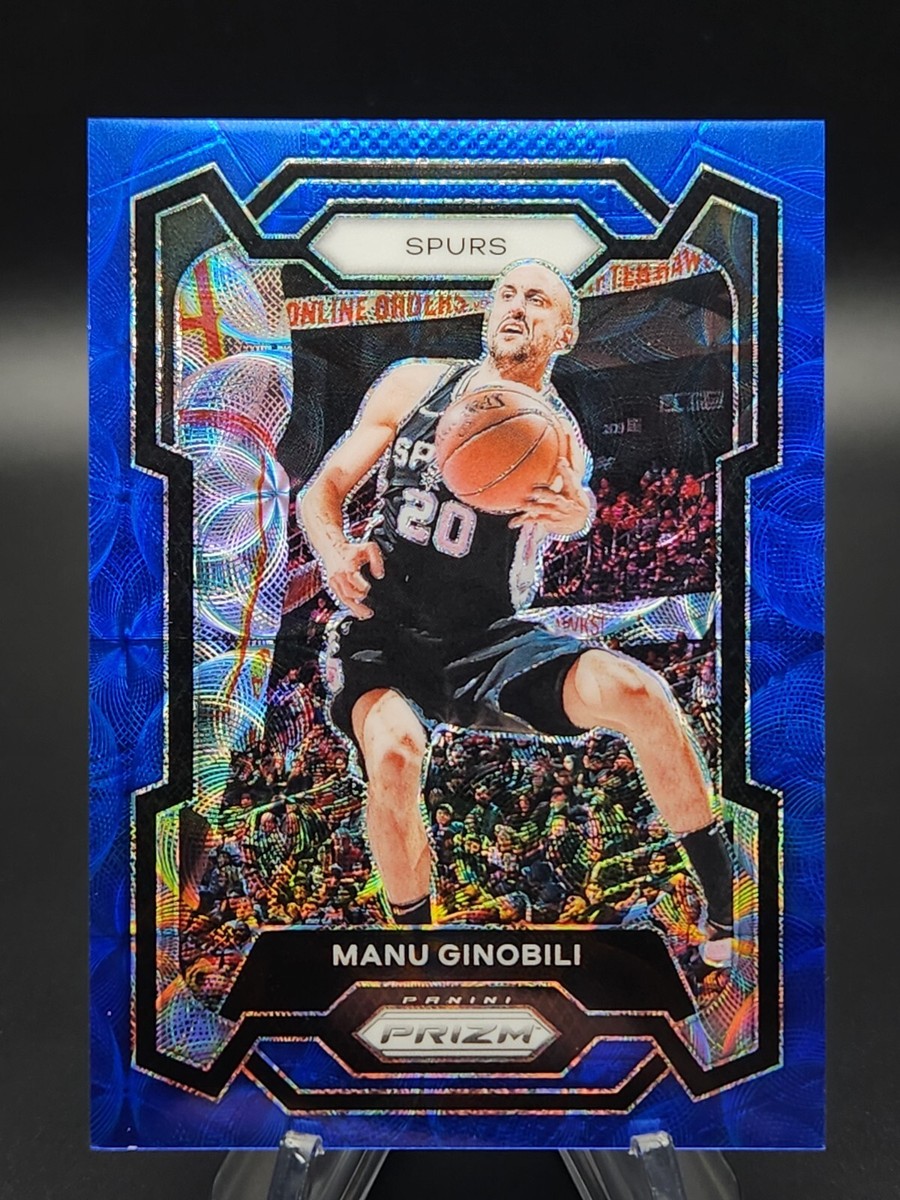 Manu Ginobili 2023-24 Panini Prizm Choice Blue #25/49 | eBay