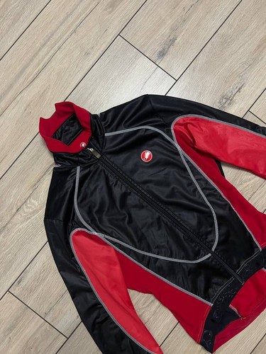 Castelli Giacca Termica Ciclismo Bici Corsa Taglia M RossoCorsa - Foto 3 di 12