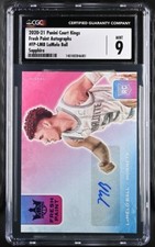 2020-21 Panini Court Kings Fresh Paint Autographs Sapphire - LaMelo Ball