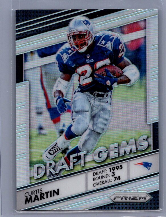 2016 Panini Prizm #1 Curtis Martin Draft Gems
