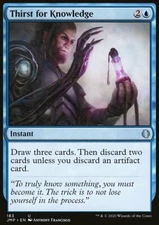 Magic the Gathering MTG Thirst for Knowledge (183) Jumpstart   LP