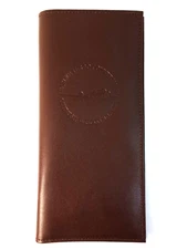 BASLER TURBO CONVERSIONS LEATHER BUSINESS CARD HOLDER OshkoshAviationAdvertising