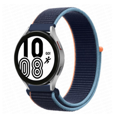 18mm 20mm 22mm Sport Nylon Loop Smartwatch Universal Ersatz Armband Uhrenarmband
