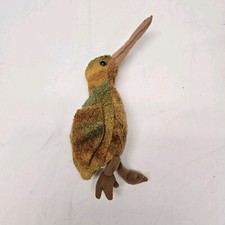 TY Beanie Babies Beak The Kiwi Bird 1998 With Tag 7inch Plush Stuffed Toy