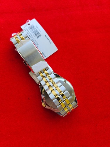 NOS Orient Swimmer Wrist Watch Men's White Dial Day Date - Ref. UG1Q-B0-C - Picture 4 of 5
