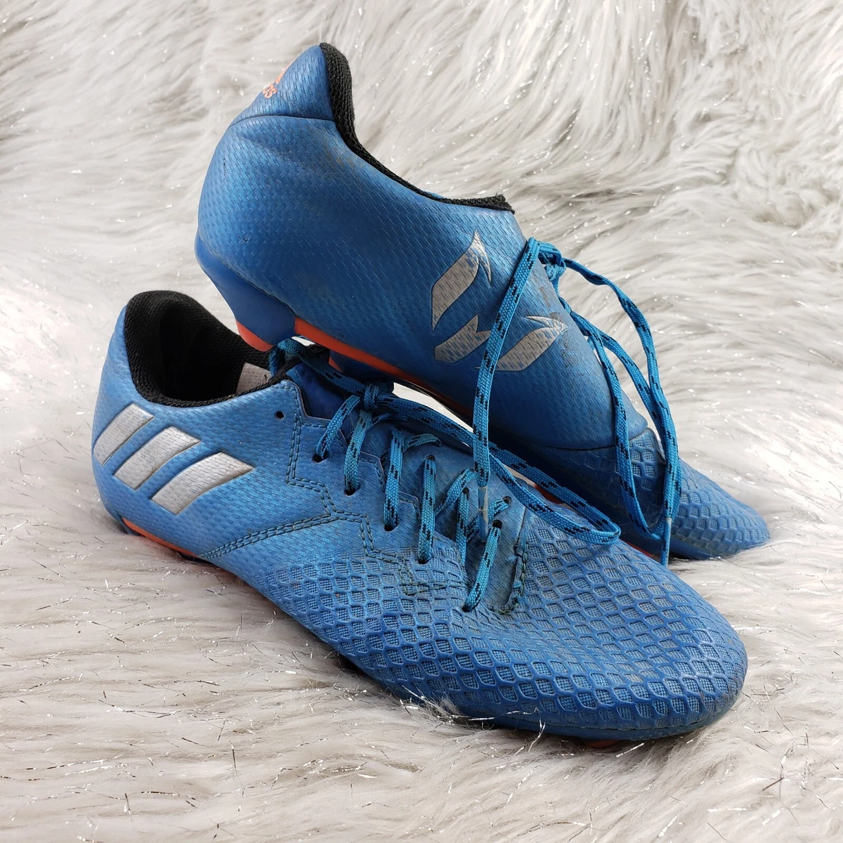 Blue top messi cleats