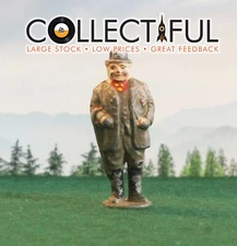 JOHILLCO VINTAGE LEAD FIGURE - GENTLEMAN W' CANE # 258 - BRITAINS SIZE 🔥 290