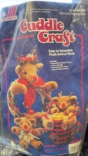 NEW Westrim Cuddle Craft Med. Reindeer Head Arms Legs Pre-Stuffed Craft Kit 9728