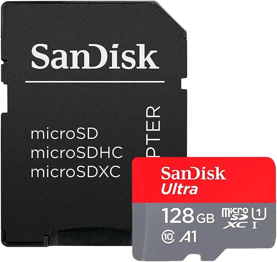 SanDisk Ultra MicroSDXC 128 GB Speicherkarte – UHS-I, Klasse 10, Für Smartphones, Tablets & Mehr