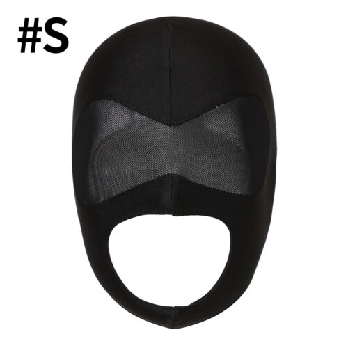 Adult Headgear Elastic Balaclava Hoods Cosplay Motorcycle Helmet Lined Black - Picture 6 of 47