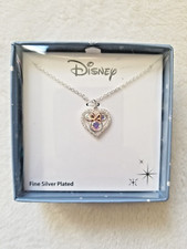 Disney Minnie Mouse Heart Necklace, New In Box