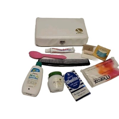Vintage Eastern Airlines Amenity Kit Travel Overnight First Class Toiletries