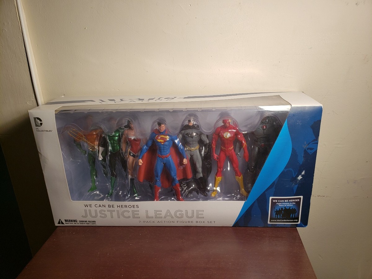 DC Collectibles We Can Be Heroes Justice League 7-Pack Action Hero