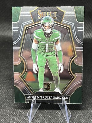 Ahmad ''Sauce'' Gardner 2022 Select Premier Rookie Card RC #177 New York Jets
