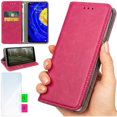 Brieftaschenhülle für INFINIX Note 30 Pro 4G - Pinkfarbene Hülle BLUEMOON