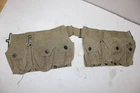 US Military WW2 BAR 1942 Magazine CARTRIDGE Ammunition Canvas BELT Khaki T49