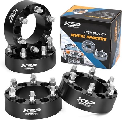 Wheel Spacers Chevy GMC 6x5.5 2 Inch Hub Centric Kit