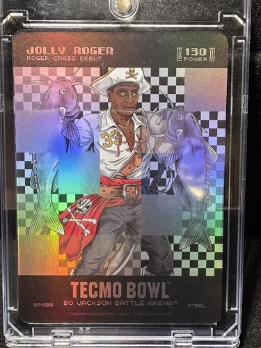 Bo Jackson Battle Arena Tecmo Bowl Jolly Roger Craig Debut Big Pixel BP599 STEEL