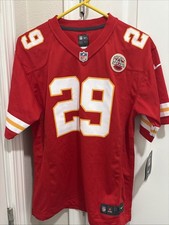 New Nike On Field Eric Berry #29 Kansas City Chiefs NFL Jersey Red Youth Large
