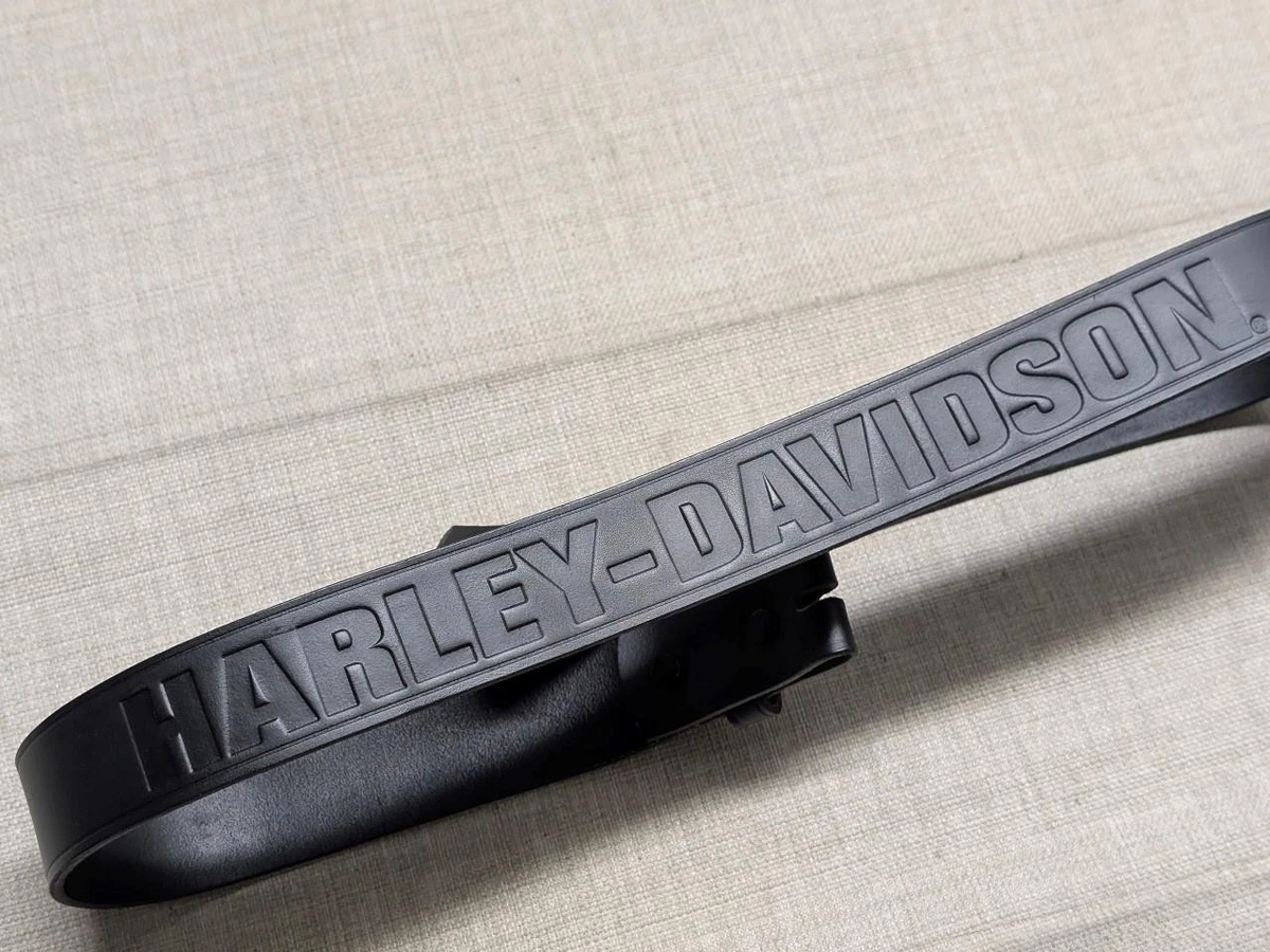 Las mejores ofertas en Cinturones de Cuero Negro Harley-Davidson