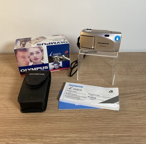 AS IS] Olympus i Zoom 75 VF Point & Shoot Compact AF APS Film Camera READ | UK
