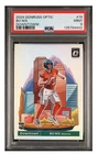 2024 Panini Donruss Optic Downtown! Bo Nix #19 RC PSA 9