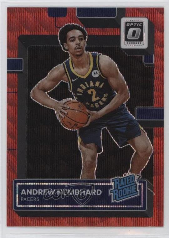2022 Panini Donruss Optic Rated Rookie Red Wave Prizm Andrew Nembhard #230 13d7
