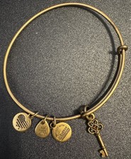 Alex And Ani Key Copper Coppure Positive Energy Made In USA Bangle W8
