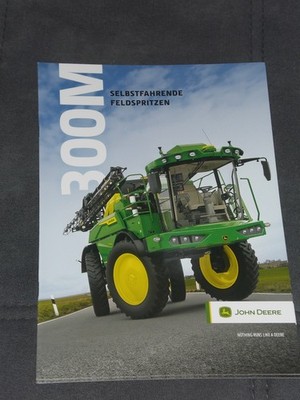 JOHN DEERE 300M selbstfahrende Feldspritzen  Prospekt von 10/2023 ( JD 298 )