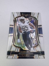 2025 Panini Select - Premier Level Antonio Gates #150 White Shock Prizm /799
