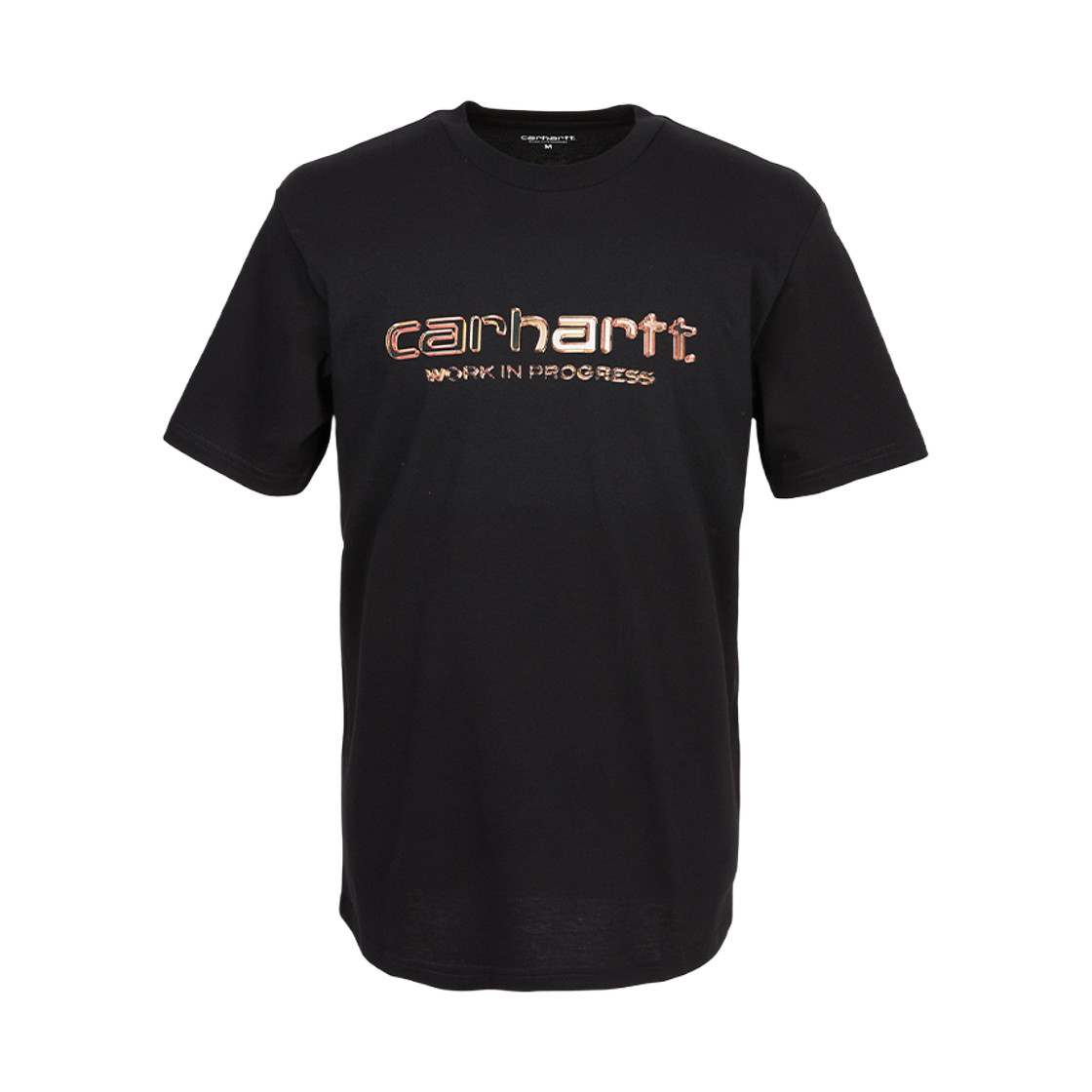 Carhartt WIP Solar Chrome Script Short Sleeve T-Shirt Black