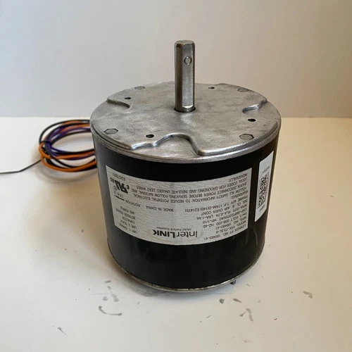 Interlink YFK-73.5L-6 Condenser Fan Motor 1/10 HP (100483-41) - Used