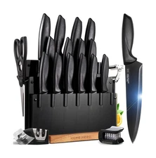 Home Hero High Carbon Stainless Steel Kitchen Knife Set - Chef Kniv... Fast Ship