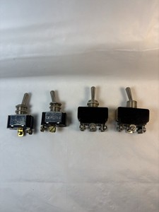 Heavy Duty ON/OFF/ON Toggle Switch Screw Terminals 4 Switches